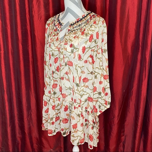 Free People Keeping Up With Kara Sheer Tunic - Picture 4 of 7